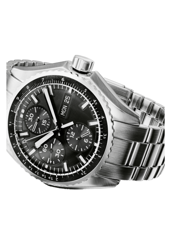 Noise Vision 3 with 1.96" AMOLED display with Thin Bezel, Metallic Build Smartwatch  (Black Strap, Regular) - Image 2